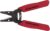 Klein Tools 11046 Wire Stripper, Wire Cutter for 16-26 AWG Stranded wire, Compact Nose with Precision-ground Stripping Holes, Made in USA