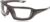 Radians XT1-11 Extremis Full Black Frame Safety Glasses with Clear Anti-Fog Lens