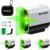 ENVENTOR Green Laser Level, 164FT USB Rechargeable Li-ion Battery 360° Self Leveling Laser Level for Wall Picture Hanging, Waterproof Cross Line Laser Tool Outdoor with Pulse Mode, Magnetic Base