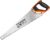 JORGENSEN 20 Inch Pro Hand Saw, 11 TPI Fine-Cut Ergonomic Non-Slip Aluminum Ultrasonic Welding Handle for Sawing, Trimming, Gardening, Woodworking, Drywall, Plastic Pipes