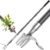 SOMOLUX 52” Weed Puller Tool Stand-up Weeder with Metal Long Handle/Stainless Steel Claw, Gardening Manual Tool Weed Gripper/Picker/Remover No Bending/Kneeling to Remove Dandelion Form Lawn Patio