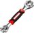 52 in 1 Socket Wrench, Stainless Steel Professional Multi-Functional Rotating Tools, 360 Degree Revolving Spanner