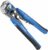 VCELINK Wire Stripper Electrical Tool, Automatic Self Adjusting 3 in 1 Wire Cutter Crimper for 24 AWG to 10 AWG Wire Stripping, Cutting and Crimping (Blue) 8-Inch