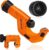 Pipe Cutter – Fast Tubing Cutter Set with Mini Cutter & Deburring Tool, Pipe Cutter Tool for Cutting 3/16″ to 2″ Aluminum Copper PVC Stainless Steel Tube, for Plumber and Home Working, 3PCS