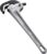 VEVOR Pipe Wrench, 14″ Aluminum Straight Pipe Wrench, Automatic Jaw Adjustment, Adjustable Plumbing Wrench, Easy to Carry, Ergonomic Handle, Hangable Design, for Water Pipes, Automotive Repairs