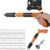 Portable Manual Nailer Gun – Woodworking and Decoration Integrated Air Nailer Gun, 4 Gears Steel Nail Gun with 100 Nails, Nail Wall Fastening Tool for Red Brick Walls, Concrete Walls and Wooden Boards