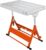 VEVOR Welding Table 30″x20″, 400lbs Load Capacity Steel Welding Workbench Table on Wheels, Folding Work Bench with Three 1.1″ Slot, 3 Tilt Angles, Adjustable Height, Retractable Guide Rails