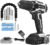 20V MAX Cordless Electric Drill Set with LED Light – Electric Drill, Variable Speed, 64+1 Position, 3/8″ Keyless Chuck, Flex Shaft, 28pcs Drill Bits, Battery & Charger Included