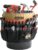 IRONLAND Bucket Tool Organizer Fit 3.5-5 Gallon Bucket, 51 Pockets, Bucket Tool Caddy Organization for Garden, Construction, Carpenter, Electrician, Builder Kah & Black