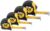 Titan 10902 4-Piece Tape Measure Set (12′, 16′, 25′ and 33′)