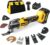 Alloyman 20V Cordless Brushless Oscillating Tool, 19000OPM, 3° Oscillating Angle MultiTool, 6 Variable Speed, Quick Change, LED, 2000mAh Battery, 24 Pcs Multitool Saw for Cutting/Grinding/Sanding