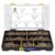 450Pcs Wood Screws Assortment Kit – Assorted Wood Screws with Matching Bits – Torx Drive Wood Screw Set for Decking, Furniture, Woodworking Projects