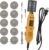 Tungsten Electrode Sharpener Grinder For TIG welding, 6 Sizes 10 Angles, TIG Welding Rotary Tool With Flat Grinding Block Cut-Off Slot, 10 Diamond Wheels, 3 CNC Mandrels