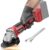 Cordless Power Angle Grinder for Milwaukee 18v Battery,Ecarke 4-1/2-INCH Electric Brushless Grinder 8500 RPM with Adjustable Handle,Cut Off Tool for Grinding Wheels, Cutting,Industrial,Grind