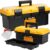 Plastic Tool Boxes Set (16-Inch & 12-Inch),Large Portable Storage Tool box,Lock Secured/Tray/Dividers,Tool box Suitable for Professional Maintenance Workers and Home