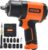 VEVOR 1/2-Inch Air Impact Wrench – High Torque 1400 ft-lbs – Lightweight 4.6 lb – Includes 11-Piece CR-V Steel Impact Socket Set & Carrying Case