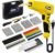 Allturn Upgraded Plastic Welder,Plastic Welding Kit 2 in 1,Hot Stapler Kit,Hot Staples,Plastic Welder Gun,Car Bumper Repair Kit for Most Plastics,Patent Number D970324(Yellow)