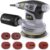 Jellas 5-Inch Random Orbital Sander with 18Pcs Sandpapers, 13000RPM 6 Variable Speed Sander Machine, High Performance Dust Collection System for Woodworking, 2.5A, Dust Collection Bag Include – OS280