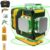 Laser Level 360 Self Leveling,DEGLASERS 4×360 Green Laser Level with 12V Rechargeable Battery(40 Hrs),Remote Control, Magnetic Rotating Stand,Hard Carry Case for Construction