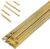 40 Pcs Brass Welding Rods 1.5 mm 2 mm in Brazing Rods Brass Rod for DIY Craft Drift Punches Knife Handle Lathe (1.5 mm)