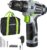 WORKPRO Cordless Drill Driver Kit, 12V Electric Screwdriver Driver Tool Kit, 3/8″ Keyless Chuck, Charger and Storage Bag Included