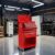 Wheels, Box, 6 Drawer Rolling Tool Chest and 1 Lockers, Detachable Storage Cabinet, for Garage Warehouse Workshop, Red