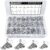 900pcs Nuts and Bolts Assortment Kit #4-40, #6-32, #8-32, #10-24 – Philips Pan Head 304 Stainless Steel Screws Set with Storage Box