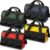 4 Pieces Tool Bag with Waterproof Strong Molded Base Multi Pockets Wide Mouth Tool Tote Multifunctional Tool Bag Large Capacity Organizer Heavy Duty Tool Storage Bag (Multicolor,13 Inch)